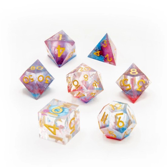 Arcane Cyclone Sharp Edge Dice 7 Piece Set