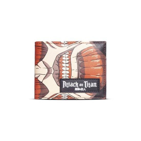 Attack On Titan Bifold Wallet Graphic Patch Face