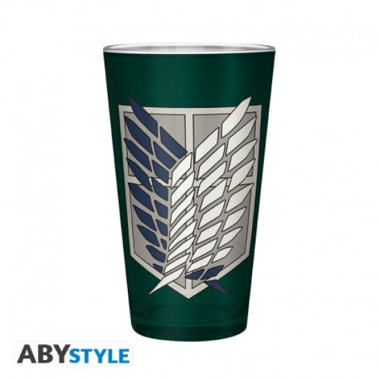 Attack On Titan Large Glass Scout Symbol