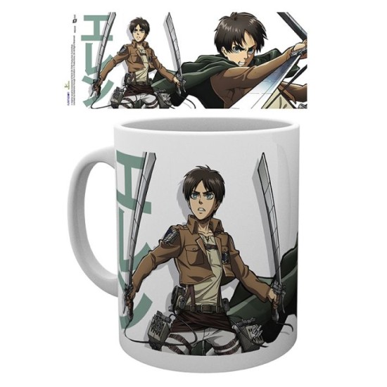 Attack On Titan Mug Eren Duo