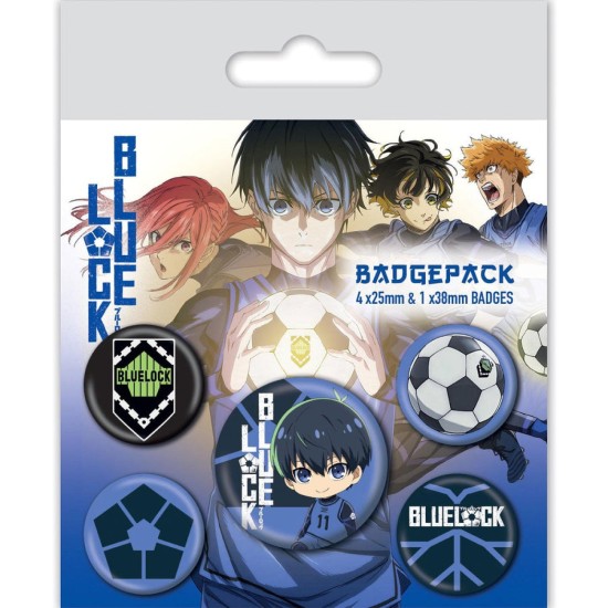 Blue Lock Yoichi Isagi Pin Badge Pack