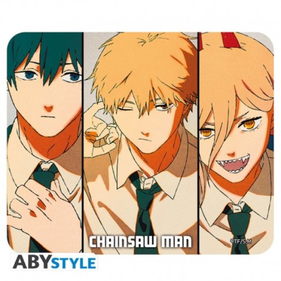 Chainsaw Man Flexible Mousepad Denji, Aki & Power