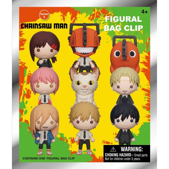 Chainsaw Man Series 1 3D Collectable Keychain/Bag Clip