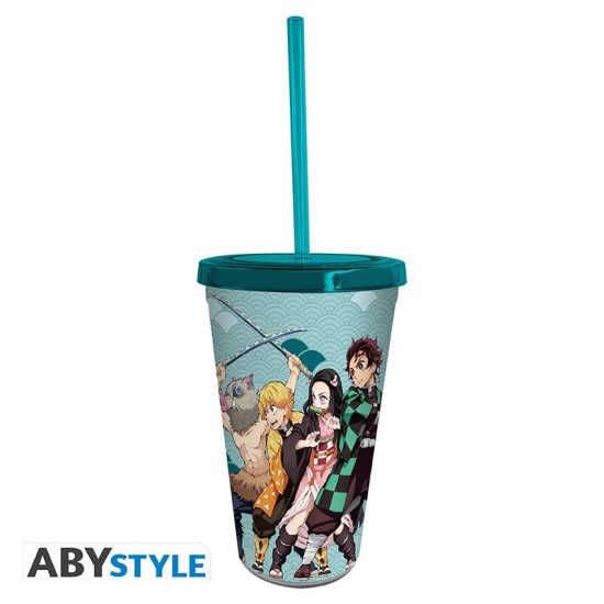 Demon Slayer Tumbler With Straw Group