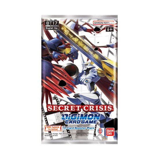 Digimon Card Game Secret Crisis BT17 Booster Pack