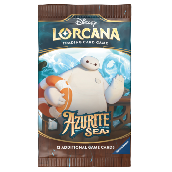 Disney Lorcana Azurite Sea Booster Pack