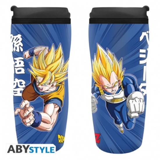 Dragon Ball Super Travel Mug DBZ/Goku & Vegeta