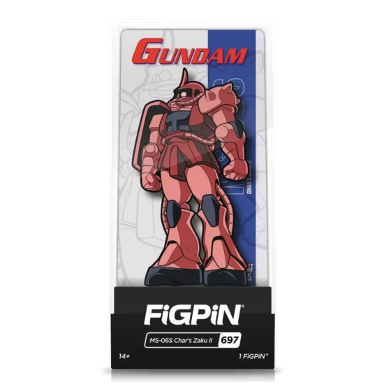 Figpin Gundam MS-06S Char's Zaku II 697