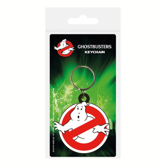 Ghostbusters Logo Rubber Keyring