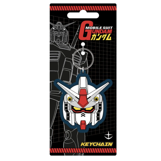 Gundam Model RX 78 2 PVC Keychain