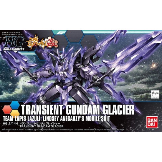 Gunpla HG 1/144 Transient Gundam Glacier