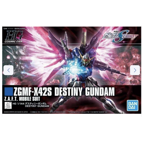 Gunpla HG CE 1/144 Destiny Gundam