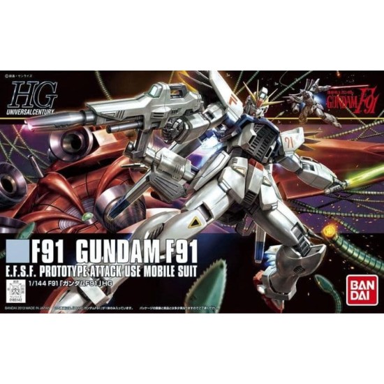 Gunpla HG UC 1/144 Gundam F91