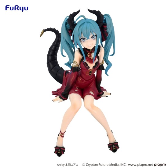 Hatsune Miku Noodle Stopper Figure Villain Colour Red