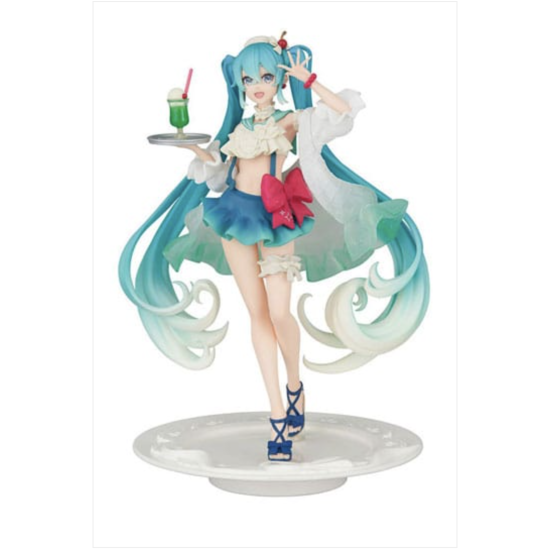 Hatsune Miku PVC Statue Hatsune Miku SweetSweets Series Melon Soda Float 18 cm