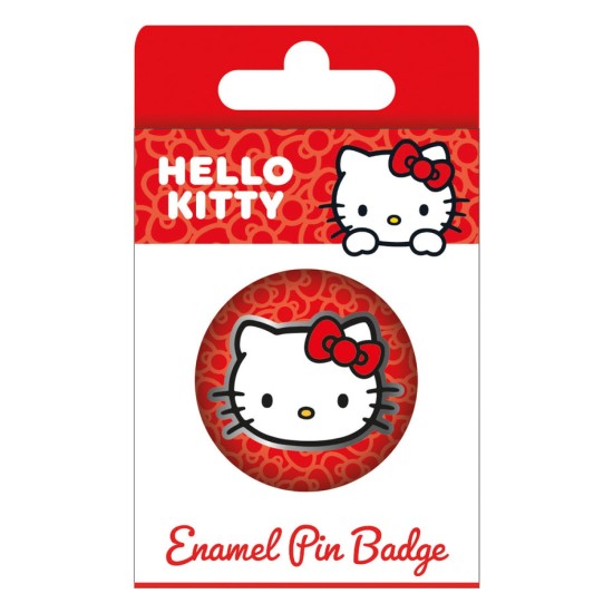 Hello Kitty Enamel Pin Badge