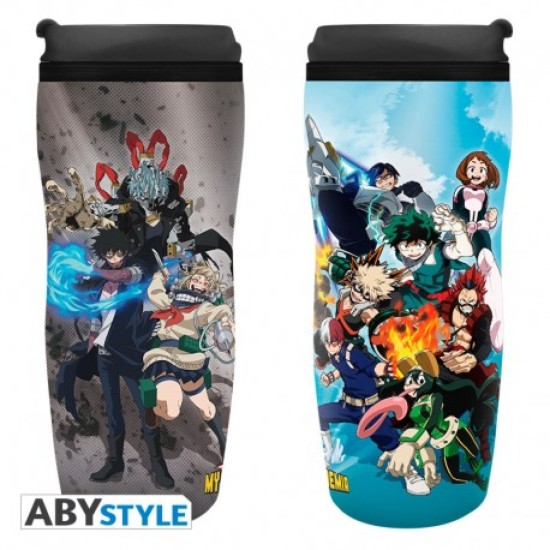 My Hero Academia Travel mug Heroes vs. Villains