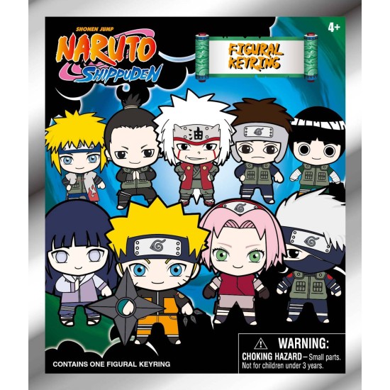 Naruto Series 1 3D Collectable Keychain/Bag Clip