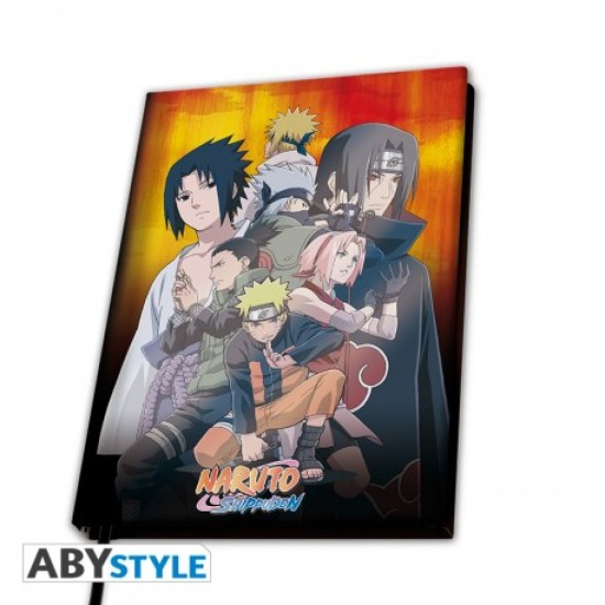 Naruto Shippuden A5 Notebook Konoha Group