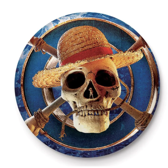 One Piece Live Action 25mm Badge Straw Hat Logo Icon