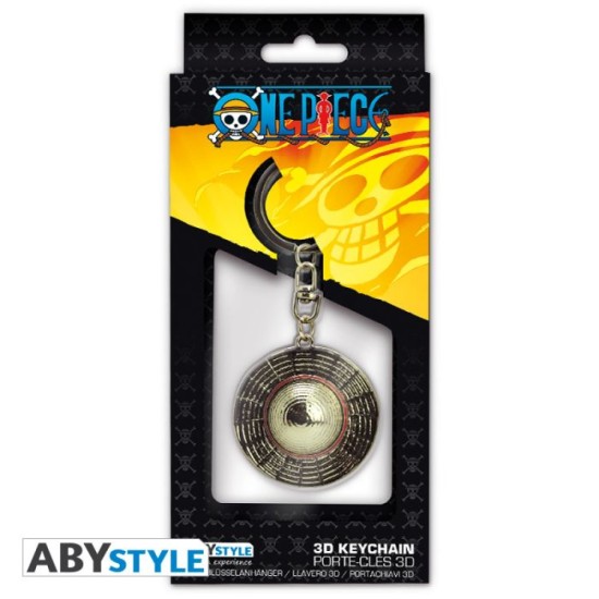 One Piece Luffy's Hat 3D Keychain