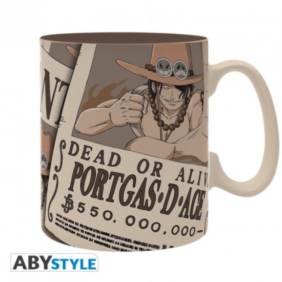One Piece Mug Wanted Ace