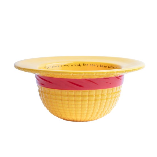 One Piece Straw Hat Bowl