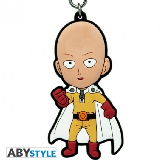 One Punch Man Keychain PVC Saitama SD