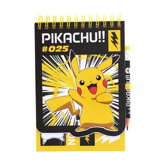 Pokemon Anime Notebook & Pencil
