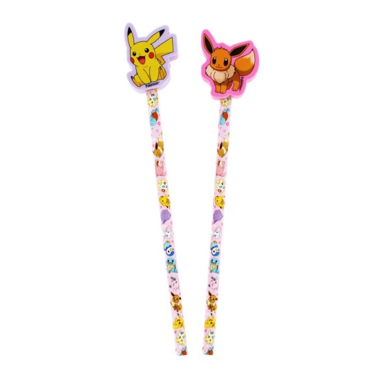 Pokemon Besties Pencil & Eraser Toppers