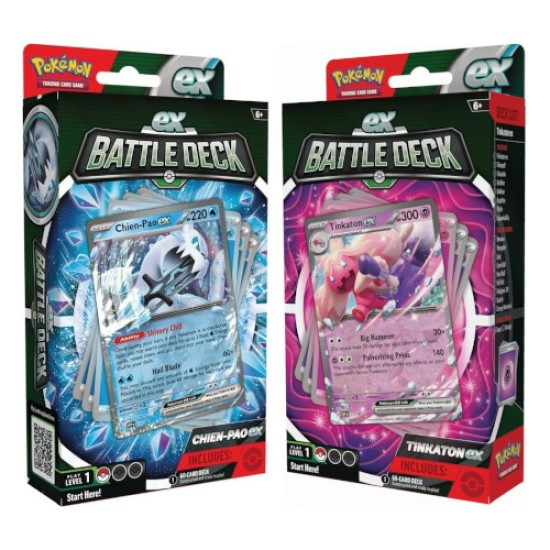 Pokemon Chien-Pao/Tinkaton EX Battle Deck