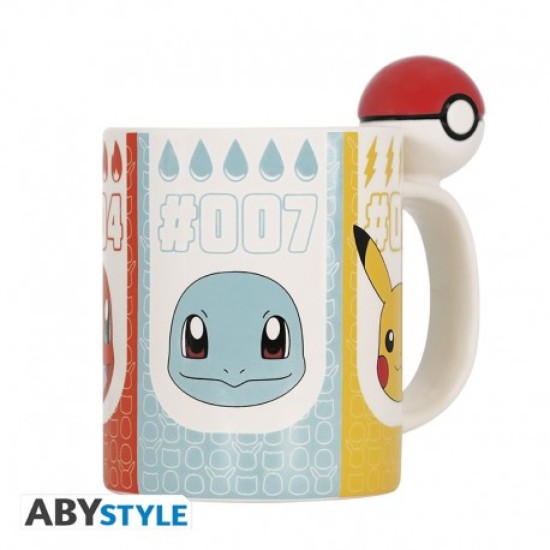 Pokemon Mug Mug 3D Handle Pokeball