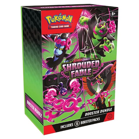 Pokemon Scarlet & Violet 6.5 Shrouded Fable Booster Bundle