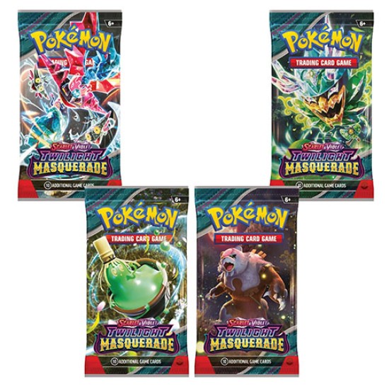 Pokemon Scarlet & Violet 6 Twilight Masquerade Booster Pack