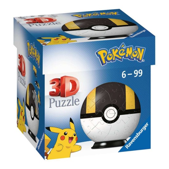 Ravensburger Pokemon 3D Puzzle Ultra Ball 54 Pieces