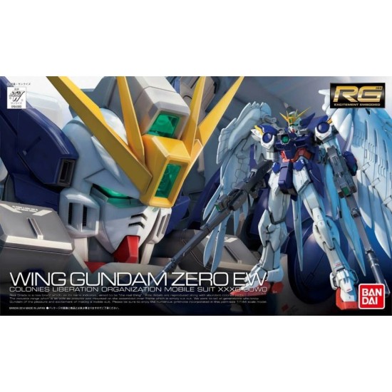 Gunpla RG 1/144 Wing Gundam Zero EW