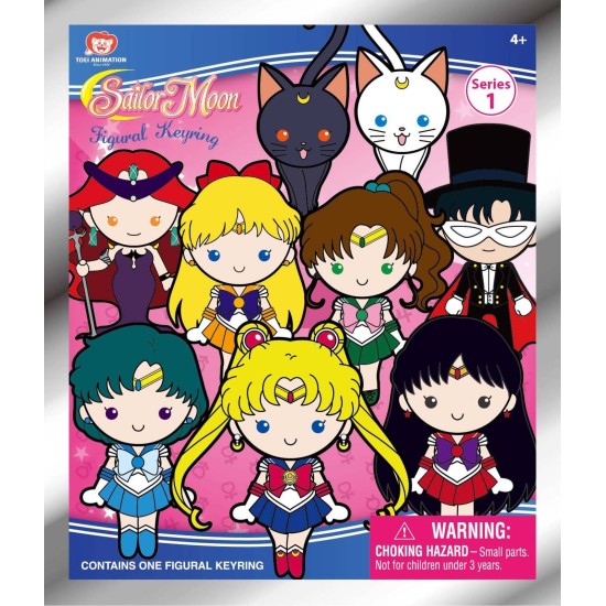 Sailor Moon Series 1 3D Collectable Keychain/Bag Clip