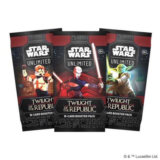 Star Wars Unlimited Twilight of the Republic Booster Pack