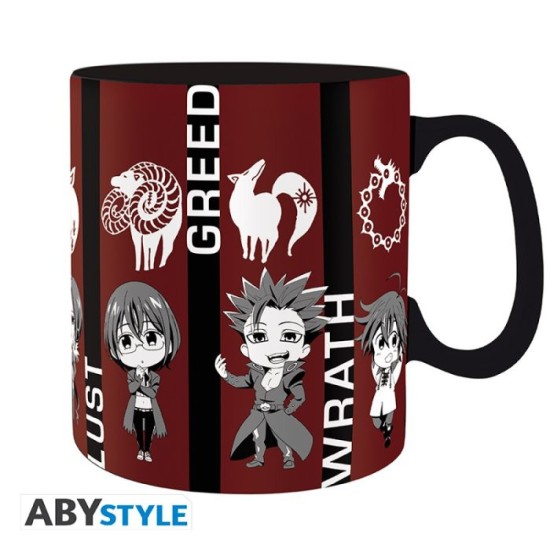 The Seven Deadly Sins Chibi Mug 460ml